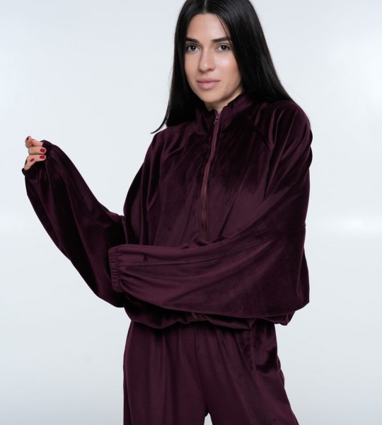 Костюм Soft Glow Вино | Showroom By Nona — зображення 7