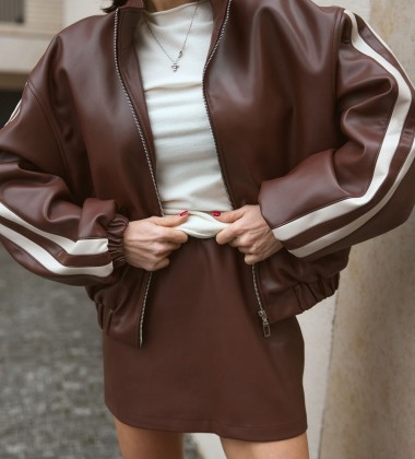 Бомбер Signature Mocha | Showroom By Nona — зображення 2