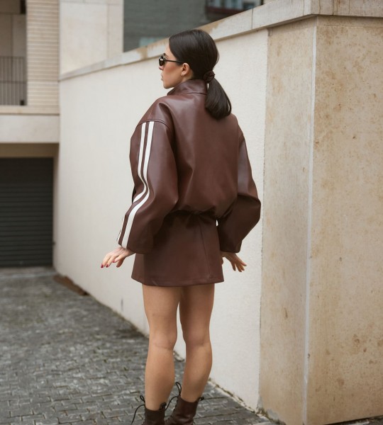 Бомбер Signature Mocha | Showroom By Nona — зображення 7