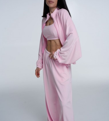 Топ Velour Curve Рожевий | Showroom By Nona — зображення 3