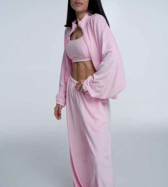 Топ Velour Curve Рожевий | Showroom By Nona — зображення 3