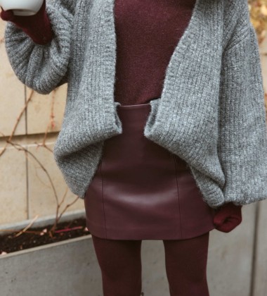 Кардиган Fluffy Relax Grey | Showroom By Nona — зображення 3