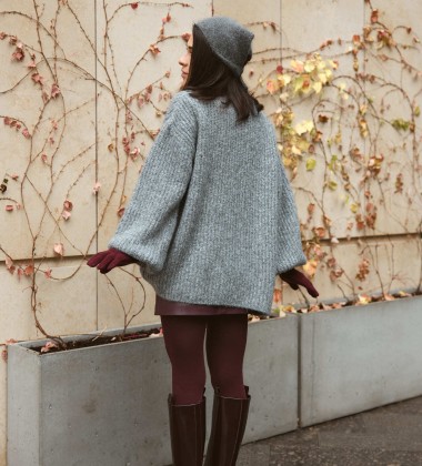 Кардиган Fluffy Relax Grey | Showroom By Nona — зображення 9