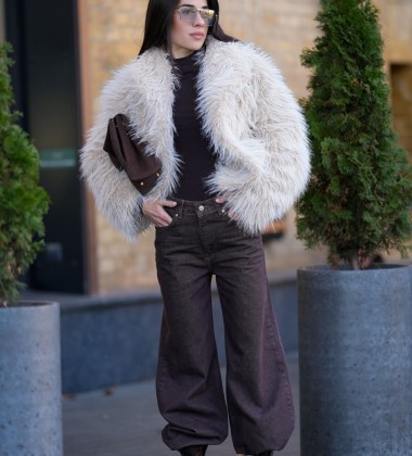 Джинси Coffee Wide | Showroom By Nona — зображення 4 Джинси Coffee Wide | Showroom By Nona — зображення 4