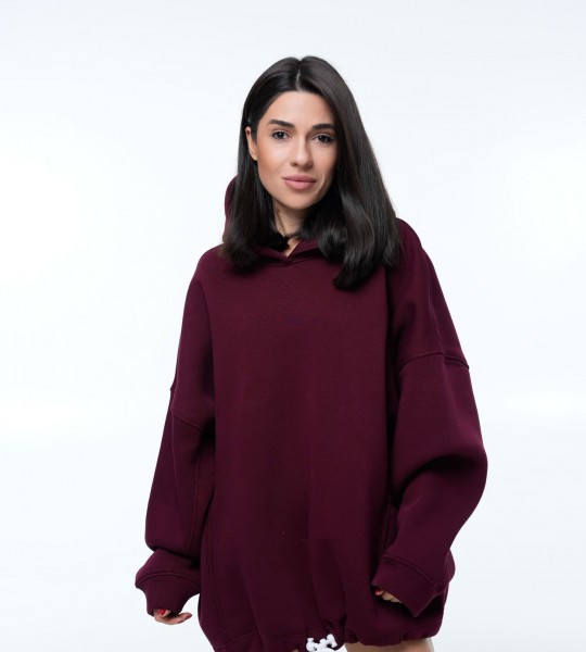 Худі Volume Sphere Burgundy