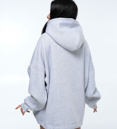 Худі Volume Sphere Gray Melange | Showroom By Nona — зображення 4