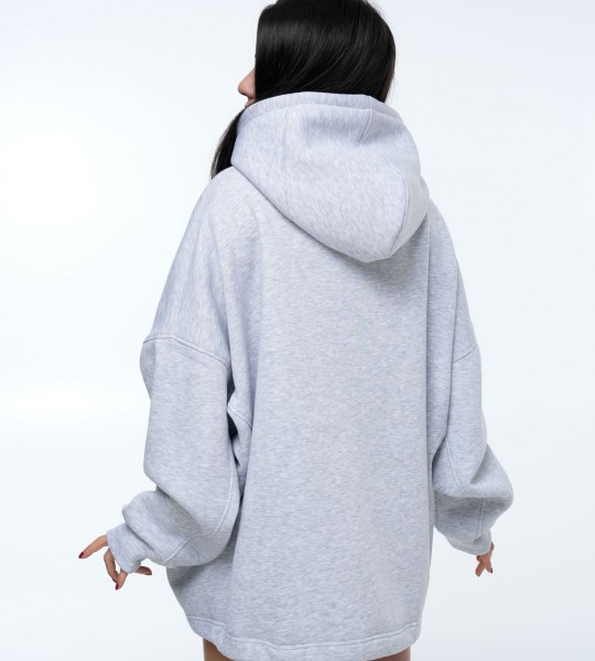 Худі Volume Sphere Gray Melange | Showroom By Nona — зображення 4