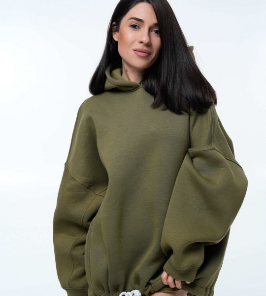 Худі Volume Sphere Olive | Showroom By Nona — зображення 6