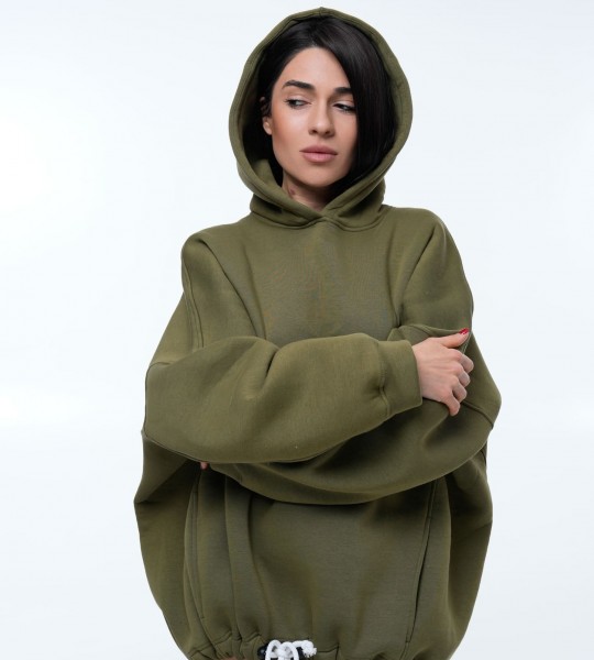 Худі Volume Sphere Olive | Showroom By Nona — зображення 5