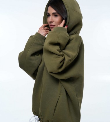 Худі Volume Sphere Olive | Showroom By Nona — зображення 4