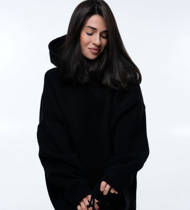 Худі Volume Sphere Black | Showroom By Nona