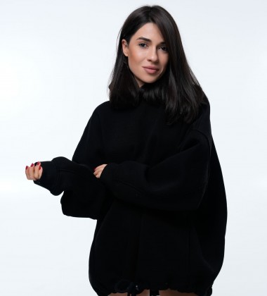 Худі Volume Sphere Black | Showroom By Nona — зображення 4