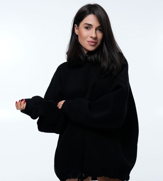 Худі Volume Sphere Black | Showroom By Nona — зображення 4