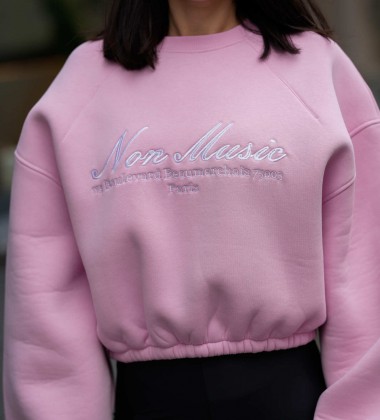 Світшот Non Music Pink | Showroom By Nona — зображення 3