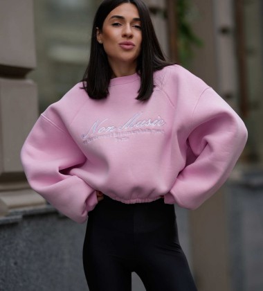 Світшот Non Music Pink | Showroom By Nona — зображення 2