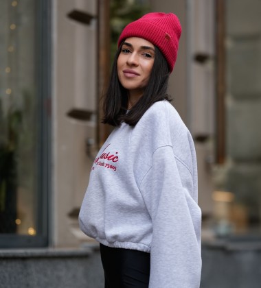 Світшот Non Music Grey Melange | Showroom By Nona — зображення 2