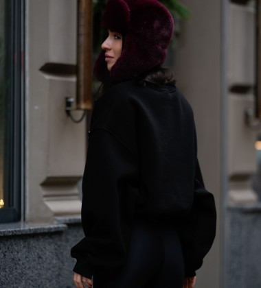 Світшот Non Music Black | Showroom By Nona — зображення 3 Світшот Non Music Black | Showroom By Nona — зображення 3