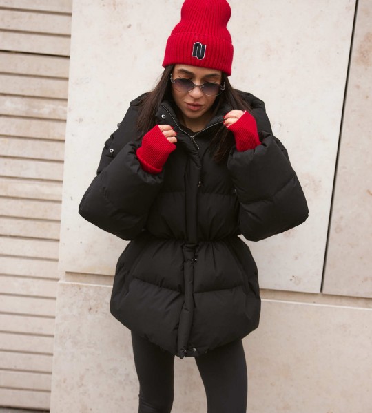 Пуховик Arctic Puff Чорний | Showroom By Nona — зображення 5