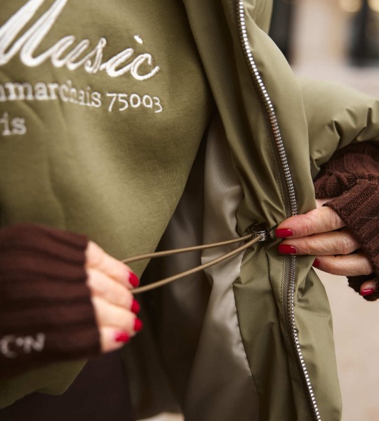 Пуховик Arctic Puff Оливка | Showroom By Nona — зображення 8