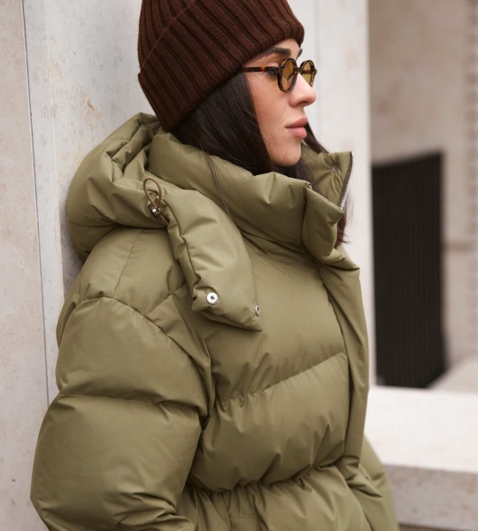 Пуховик Arctic Puff Оливка | Showroom By Nona — зображення 2