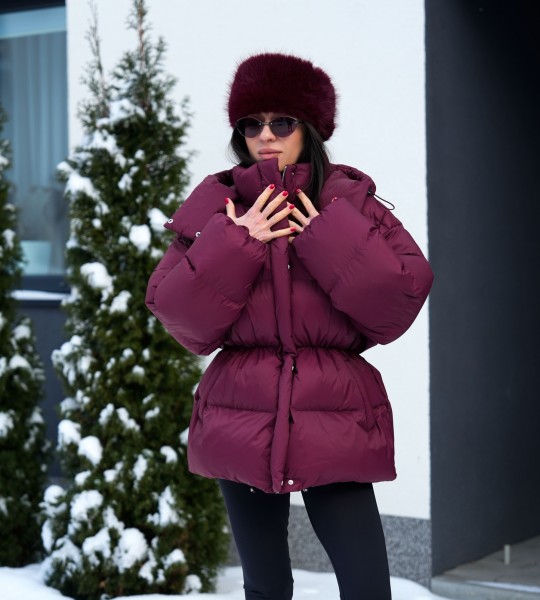 Пуховик Arctic Puff Бордо | Showroom By Nona — зображення 2 Пуховик Arctic Puff Бордо | Showroom By Nona — зображення 2