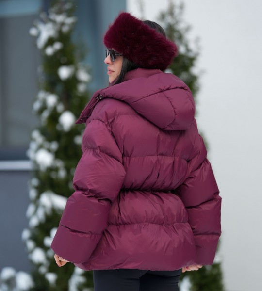 Пуховик Arctic Puff Бордо | Showroom By Nona — зображення 3 Пуховик Arctic Puff Бордо | Showroom By Nona — зображення 3