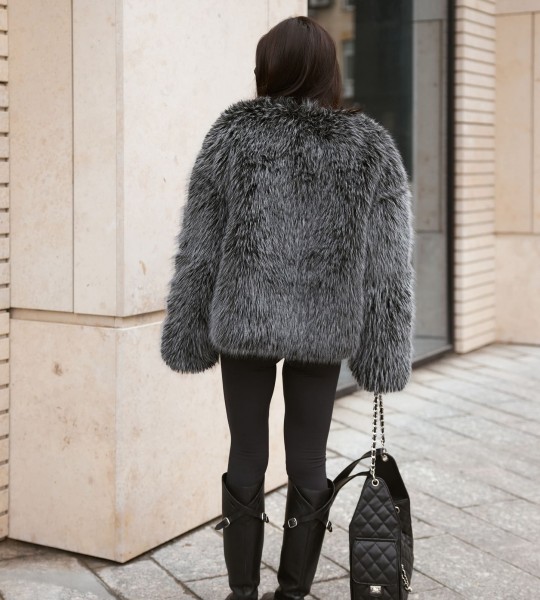 Шуба Silver Fox | Showroom By Nona — зображення 4