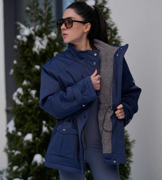 Парка Arctic Flow Blue | Showroom By Nona — зображення 5