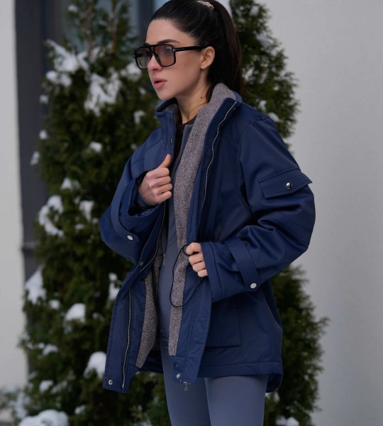 Парка Arctic Flow Blue | Showroom By Nona — зображення 4