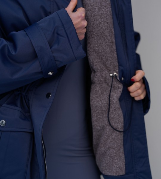 Парка Arctic Flow Blue | Showroom By Nona — зображення 3