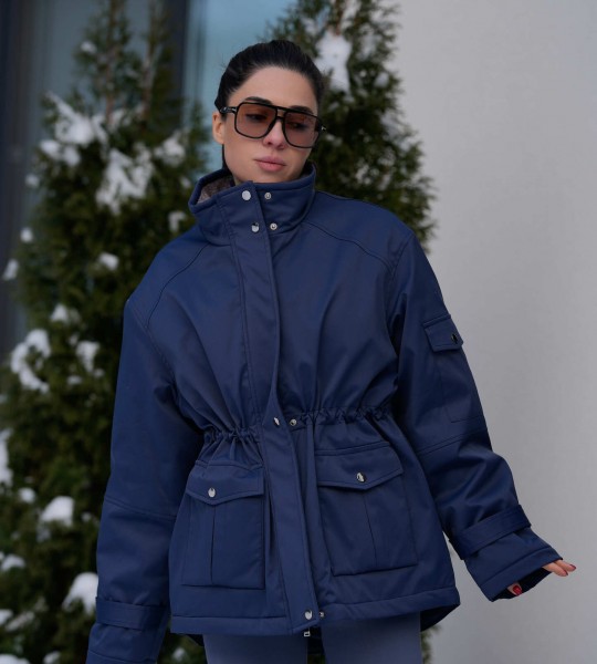 Парка Arctic Flow Blue | Showroom By Nona — зображення 2