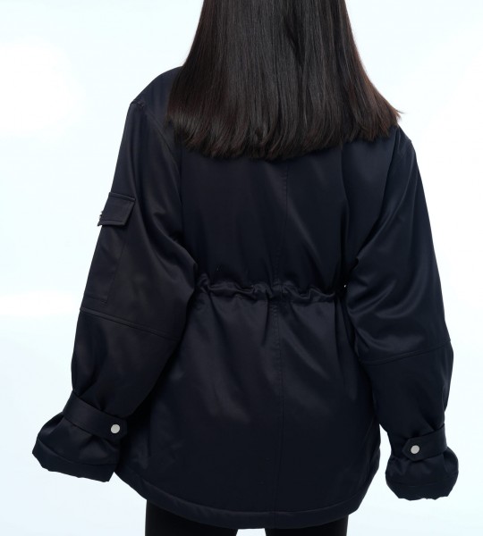 Парка Arctic Flow Black | Showroom By Nona — зображення 5