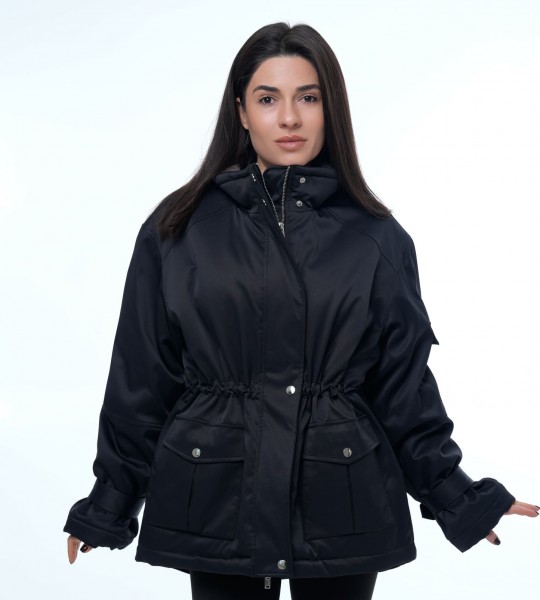 Парка Arctic Flow Black | Showroom By Nona — зображення 6