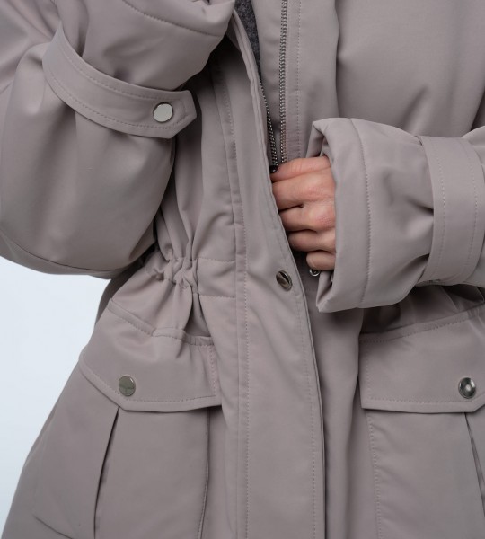 Парка Arctic Flow Light Olive | Showroom By Nona — зображення 5