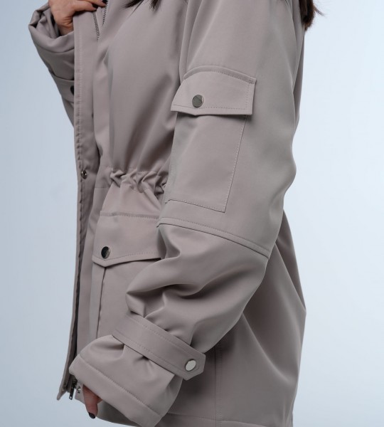 Парка Arctic Flow Light Olive | Showroom By Nona — зображення 6