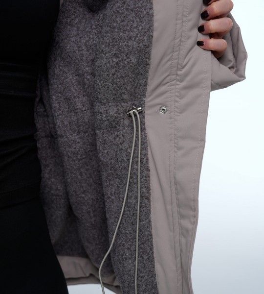 Парка Arctic Flow Light Olive | Showroom By Nona — зображення 7