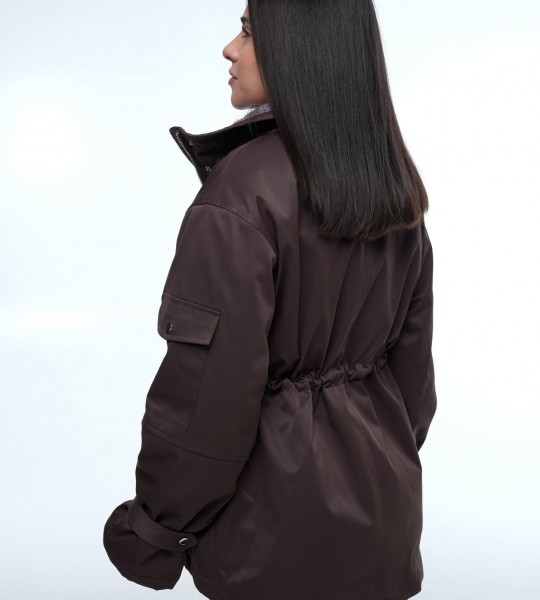 Парка Arctic Flow Chocolate | Showroom By Nona — зображення 4