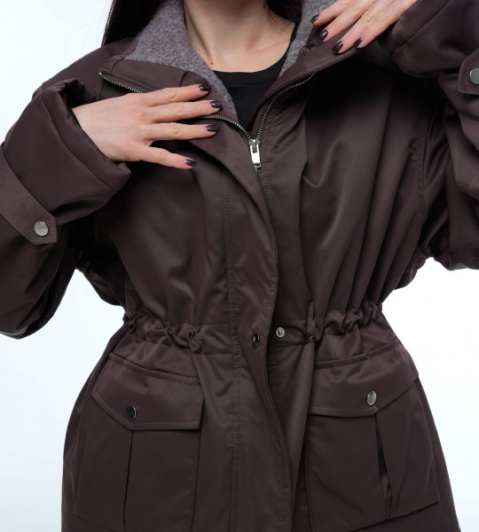 Парка Arctic Flow Chocolate | Showroom By Nona — зображення 6