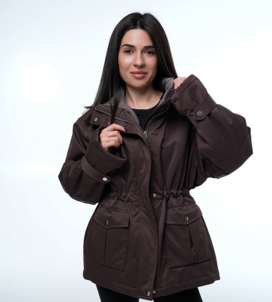 Парка Arctic Flow Chocolate | Showroom By Nona — зображення 7