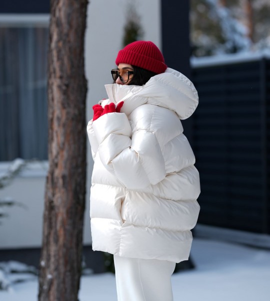 Куртка Arctic Luxe Milk | Showroom By Nona — зображення 2