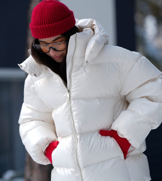 Куртка Arctic Luxe Milk | Showroom By Nona — зображення 3