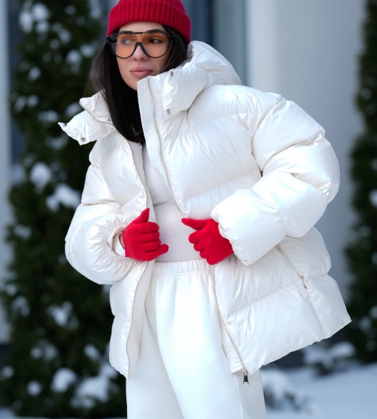 Куртка Arctic Luxe Milk | Showroom By Nona — зображення 6