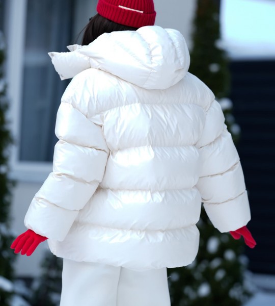 Куртка Arctic Luxe Milk | Showroom By Nona — зображення 7