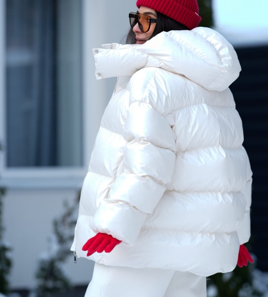 Куртка Arctic Luxe Milk | Showroom By Nona — зображення 8