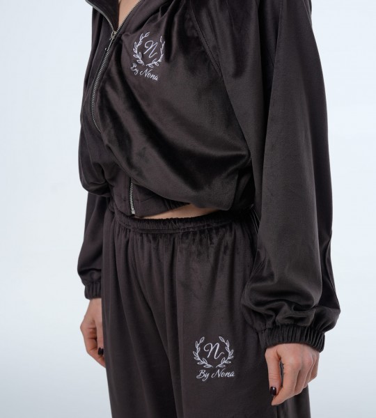 Костюм Velvet Crest By Nona Chocolate | Showroom By Nona — зображення 2