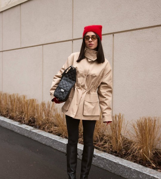 Парка Milano Sculpt Beige | Showroom By Nona