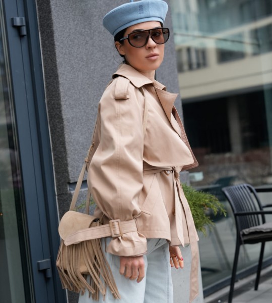 Тренч Véra Form Beige | Showroom By Nona — зображення 3