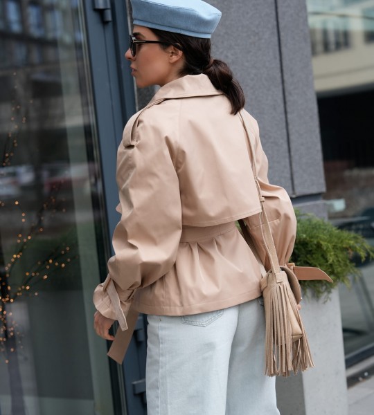 Тренч Véra Form Beige | Showroom By Nona — зображення 5