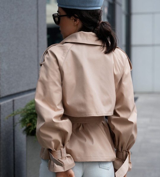 Тренч Véra Form Beige | Showroom By Nona — зображення 8