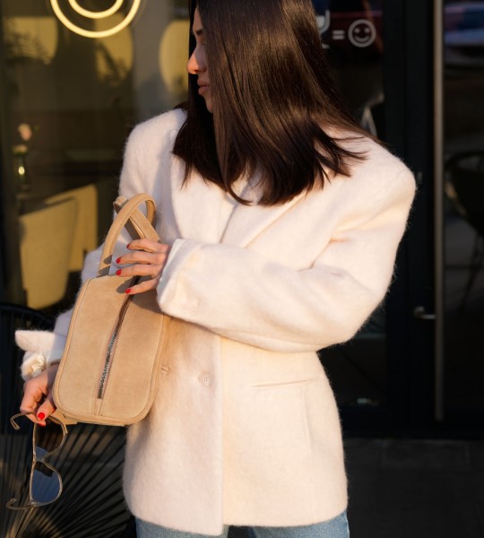 Жакет Soft Touch Молочний | Showroom By Nona — зображення 6